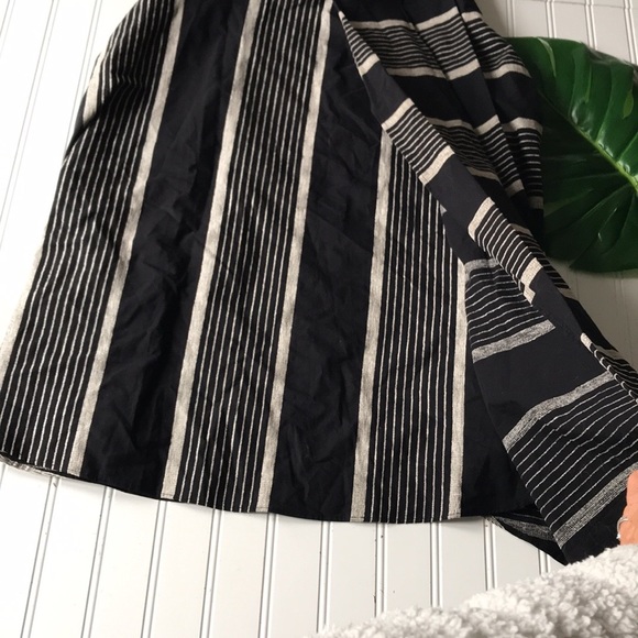 Anthropologie Eva Franco skirt black cream NWT - Picture 3 of 12